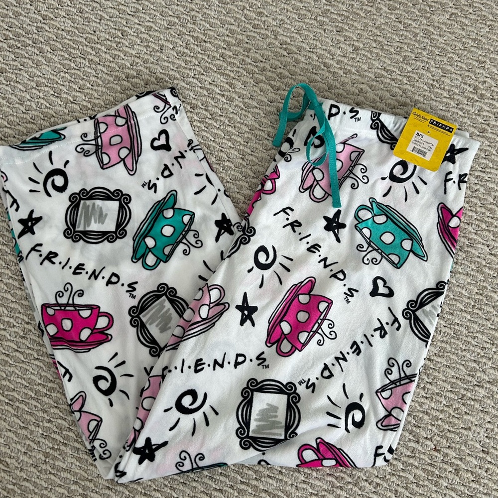 FRIENDS Fleece Pajama Bottoms